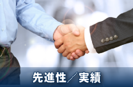 先進性と実績