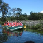 社員旅行 清流で川下り